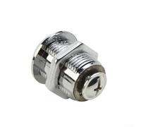 Metal Cylinder Cam Lock for Cabinets and Lockers with 2 Keys Fits 18mm Hole Diameter 16mm, 20mm, 25mm, 30mm Options (20 mm)
