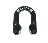 Metal D-Loop Ring, 2-Pack Accessories, Aluminum Alloy Bowstring Release Aid, Stable Peep Alignment for Hunting and Target Practice(Black)