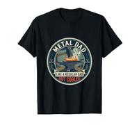 Metal Dad Blacksmith Forge Metalworking Workshop Fathers Day T-Shirt