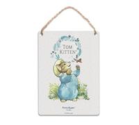 Metal Dangler Sign (65 x 90 mm) - Beatrix Potter - Tom Kitten
