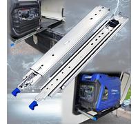 Metal Der Slides with Ball Bearings Full Exteon 250-1500mm 120kg 3-Fold Locking Mechanism Regular Model Size 1350mm for Smooth