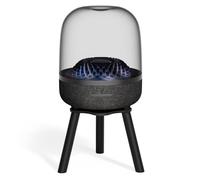 Metal Desk Speaker Stand for Harman Kardon Aura Studio 3, Aura Studio 4, SoundSticks 4 Speaker Desk Stand - Desktop Speaker Stand for Harman Kardon for Surround Sound Easy to Install, Black
