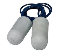 Metal Detectable Foam Earplugs with Cord, Slow Recovery, Tapered Design for Food and Beverage Industry