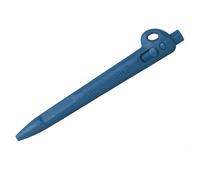 Metal Detectable Retractable Pens - All Blue Pen, Standard Blue Ink, With Lanyard Attachment, Pack of 50 pens