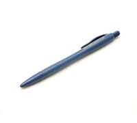 Metal Detectable X-Ray Visible Food Safe Economy Retractable Pen with Pocket Clip Blue Housing Blue Ink Pack of 50