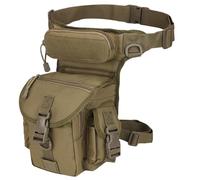 Metal Detecting Bag, Waterproof Oxford Cloth Drop Leg Bag with Multi-Pockets, Multi-Purpose Pouch for Hiking, Traveling, Fishing, Camping, Hunting, Style1