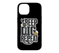 Metal Detecting Detectorist Treasure Hunter Gift Case for iPhone 14