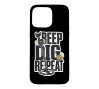 Metal Detecting Detectorist Treasure Hunter Gift Case for iPhone 15 Pro Max