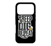 Metal Detecting Detectorist Treasure Hunter Gift Case for iPhone 17 Pro