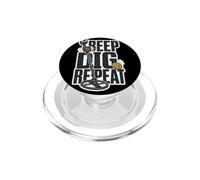 Metal Detecting Detectorist Treasure Hunter Gift PopSockets PopGrip for MagSafe