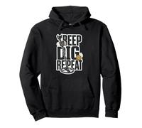 Metal Detecting Detectorist Treasure Hunter Gift Pullover Hoodie