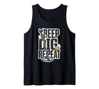 Metal Detecting Detectorist Treasure Hunter Gift Tank Top