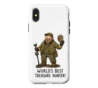Metal Detecting Funny Detectorist Treasure Hunting Gift Case for iPhone X/XS