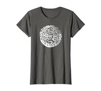 Metal Detecting Hammered Coin T-Shirt, Women, Asphalt Grey, Large