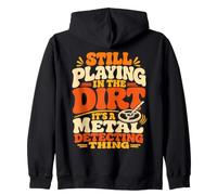 Metal Detecting Humor Treasure Hunting Detectorist Zip Hoodie