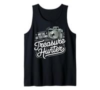 Metal Detecting Treasure Hunter Funny Easter Tank Top
