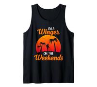 Metal Detecting Weekend Swinger Detectorist Humor Tank Top