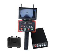 Metal Detector, Adjustable Gold Finder with 324.8ft Detection Range and 52.5ft Depth, Includes Metal Pinpointer for Treasure Hunting and Prospecting