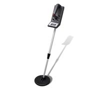 Metal Detector Handheld 100x16cm Black Waterproof 17cm Coil 12-60cm Depth 3.5mm