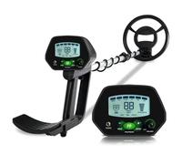 Metal Detector, High Accuracy Professional Underground Metal Detector LCD Metal Detector with Memory Function Backlight Adjustable