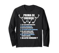 Metal Detector Italian Detectoring Metaldetector Long Sleeve T-Shirt