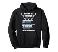 Metal Detector Italian Detectoring Metaldetector Pullover Hoodie