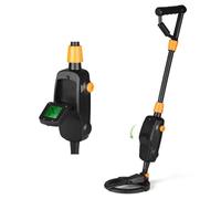 Metal Detector, Metal Gold Handheld Detector Pinpointer Treasure Underground Tracker Seeker Finder with Waterproof Search Coil for Beginners