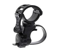 Metal Detector Pinpointer Holder Bike Flashlight Holder Flashlight Mount for Underground Detectors Rotation Shovel Scoop