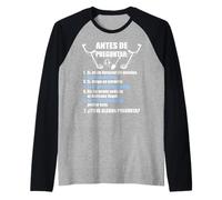 Metal Detector Spanish Metal Detector Raglan Baseball Tee
