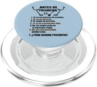 Metal Detector Spanish Questions Metal Detector PopSockets PopGrip for MagSafe