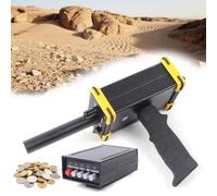 Metal Detector Underground Locator, Long Range Digital Treasure Scanner with LED Screen, Portable Device for Detecting Gold, Silver, Copper, Diamonds