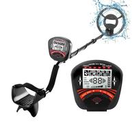 Metal Detector, Underground Metal Detector Gold Digger Treasure Hunter Professional Detecting Equipment 10" Waterproof IP68 Search Coil