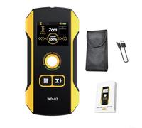 Metal Detector Wall Scanner, 3-in-1 AC Wire Wood Stud Finder with HD Screen, Rechargeable Deep Detection up to 120mm