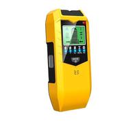 Metal Detector, Wall Stud Finder Sensor Wall Scanner 5 in 1 LCD Electronic Detector Edge Center Wood Current Metal AC Live Wires Detection(Giallo)