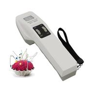 Metal Detector Wand, High Sensitivity Broken Needle Detector with Sound and Light Alarm, for Security Checks at Airports, Ports