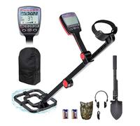 Metal Detector Waterproof, High Accuracy Folding Metal Finder with LCD Display, Pinpoint & Jewelry Mode for Gold Coin Treasure