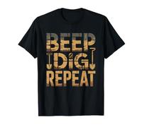 Metal Detectorist Addicted Beep Dig Detecting Hobby Treasure T-Shirt