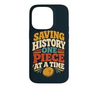 Metal Detectorist History Metal Detector Case for iPhone 14 Pro
