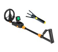 Metal Detectors High Sensitivity Adjustment Treasure Starter Equipment with Digging Tool for Children Interactive Metal Detectors Set for Kids