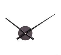 Metal Dial Pointer for DIY Clock Crafting with Peaceful Silent Scanning Technology (Black)