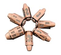 Metal Dice Set - 7 Piece Polyhedral RPG Dices, Zinc Alloy Construction, Heavy Bullet Design, 0.51 Inch Table Game Accessories | Cool Role Playing Dice For Club Pub Party Board Games With These High-qu