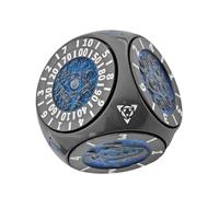 Metal Dice - Standard Gaming Set, Rotating Geometric Toy, Dice Collection, Fun Tabletop Accessory, Party Entertainment Kit | Metal Dices For Adults Teens Family Couples Travel