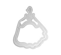 Metal Die Cut Girl Wedding Embossing Stencil Card Making Die-Cut Scrapbooking Paper Template Metal Die Cut for Card Making