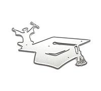 Metal Die Cut Graduation Hat Die-Cut Stencil Scrapbooking Album Cutting Template Paper Card Embossing Metal Die Cut for Card Makers