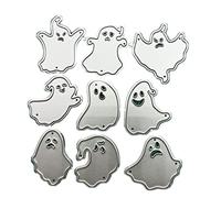 Metal Die Cuts Carbon Steel Stencils Ghost Cutting Dies Template for DIY Scrapbooking Halloween Cards Paper Crafts halloween ghost cutting dies metal cutting dies die cuts stencils for card making diy