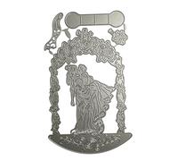 Metal Die Cuts Dancing Girl Cutting Dies Stencils Cutting Template for Scrapbooking Album Paper Card Embossing Craft for Card Making for Scrapbooking Christmas