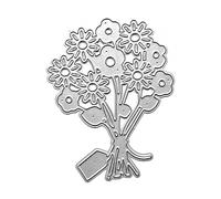 Metal Die Cuts Flower Label Embossing Stencil Cutting Dies for Card Making Scrapbooking Paper Craft Template Mold Cutting Dies Stencil