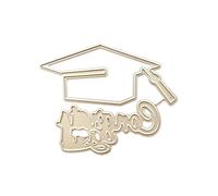Metal Die Cuts Graduation Cutting Dies Stencils Cutting Template for Scrapbook Album Paper Card Embossing Scrapbooking Stencil