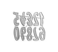 Metal Die Cuts Letter Number Cutting Dies Stencils Cutting Template for Scrapbook Album Paper Card Embossing Metal Die Cuts for Scrapbooking