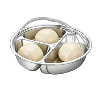 Metal Dining Plate | Multi-compartment holder, durable tray, modern dining organizer | Utensils designed for indoor and outdoor banquets, buffets, catering, events, or